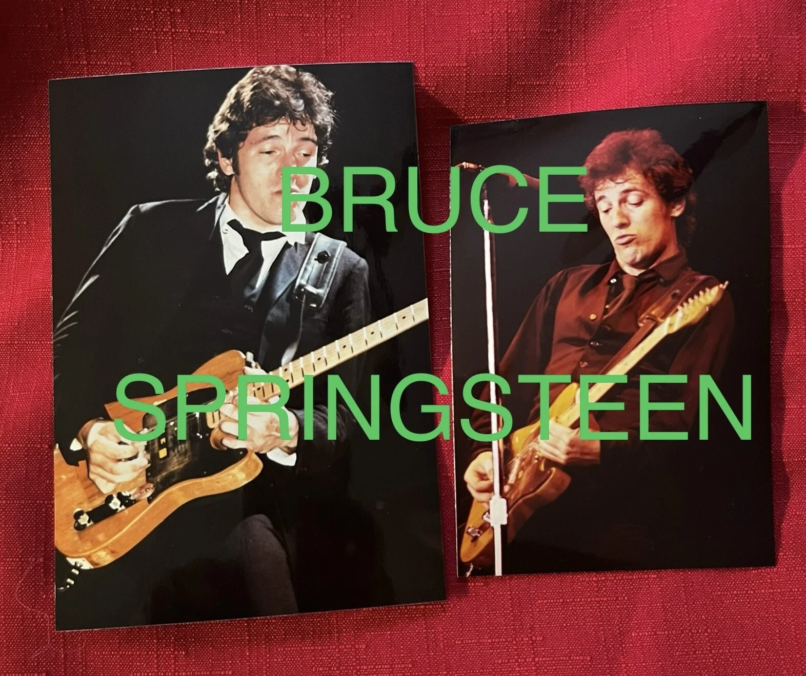 Bruce Springsteen Photos Taken By Professional Photographer 1970’s Vintage, изображение 2