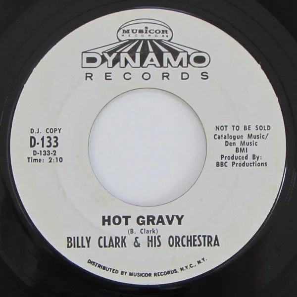 Lucille Brown & Billy Clark - Both Eyes Open / Hot Gravy (7" Single), изображение 3