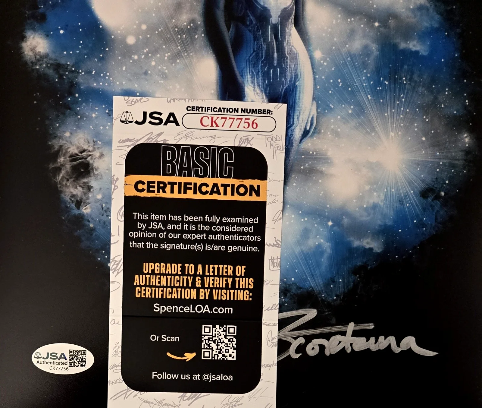 Jen Taylor — Jen Taylor Signed Photo Halo Autograph Cortana XBox Master Chief 8x10 JSA COA 56, image 2