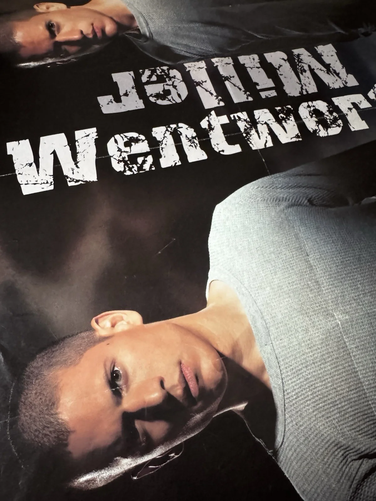 Prison Break / Wentworth Miller A1 Vintage Magazine Poster XXL, изображение 2