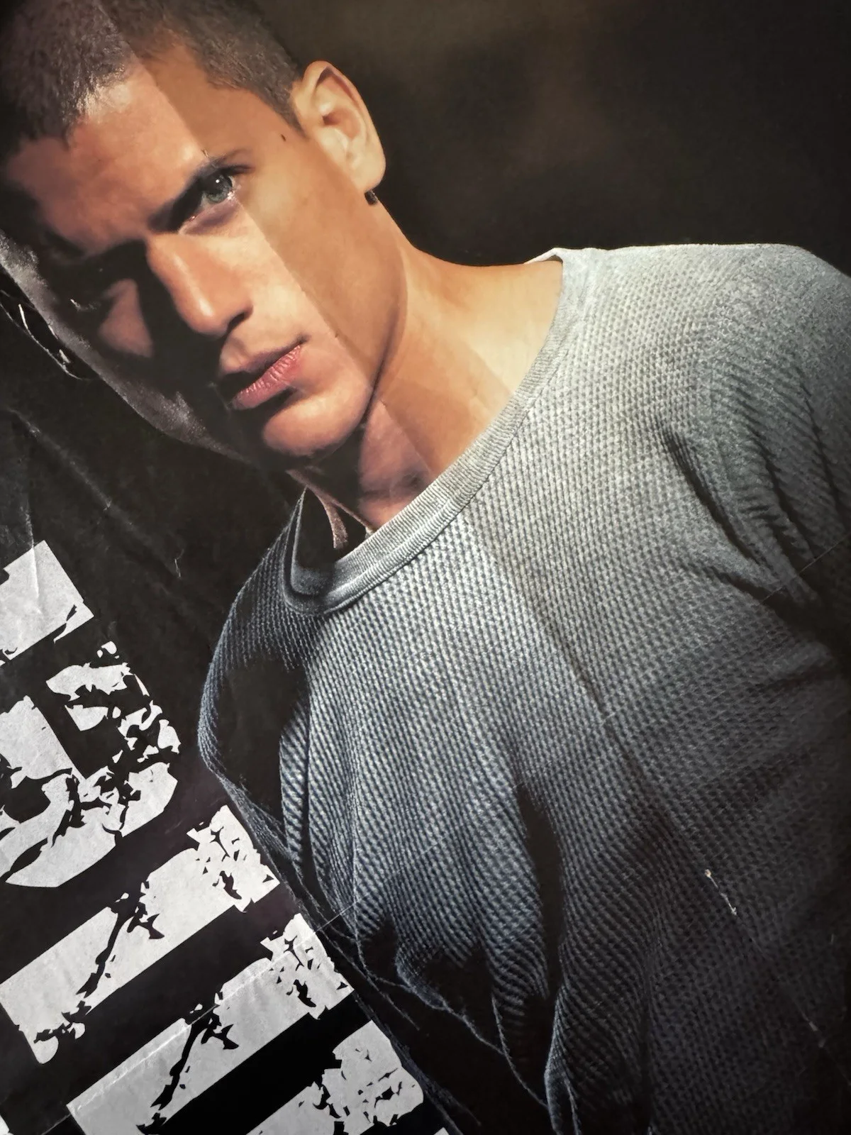 Prison Break / Wentworth Miller A1 Vintage Magazine Poster XXL, изображение 3
