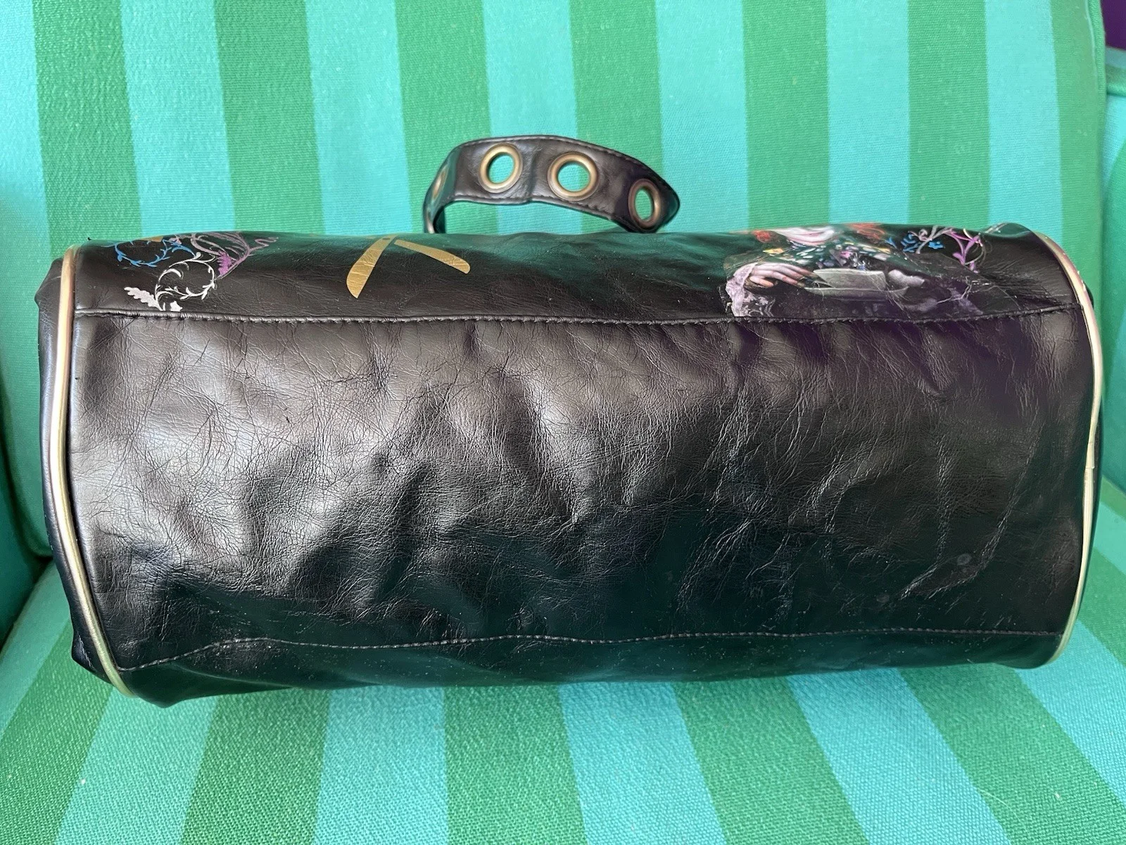 Disney Store Alice in Wonderland Mad Hatter Handbag Johnny Depp Steampun Bag, изображение 5