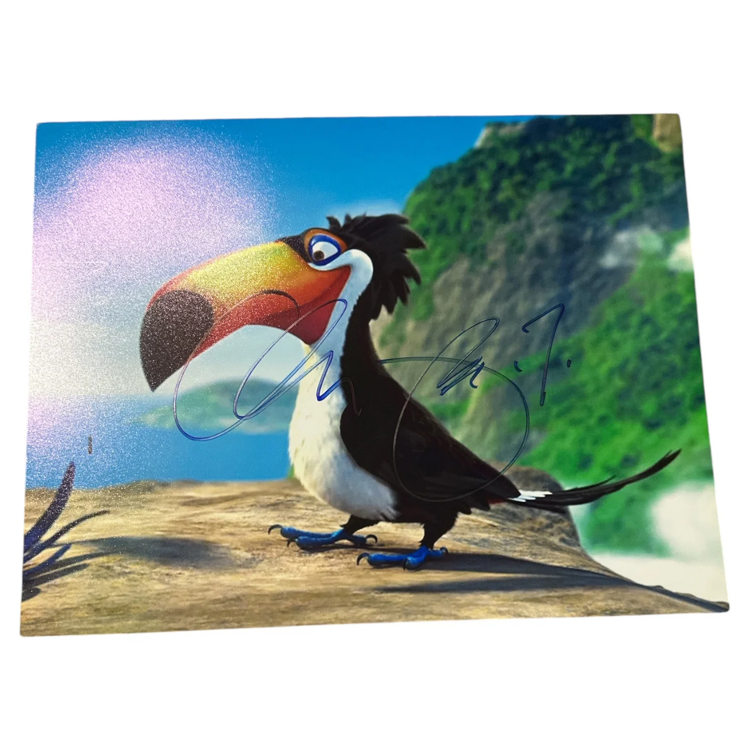 George Lopez — George Lopez Autograph 8.5x11 Photo! Voice of Rafael in “Rio” Movie! Signed 2017