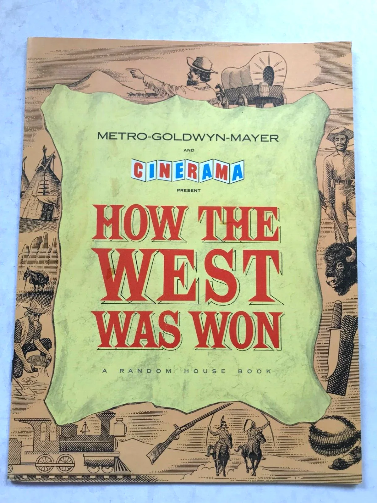How the West Was Won Soundtrack Vinyl LP + Movie Cinema Programme Book, image 3