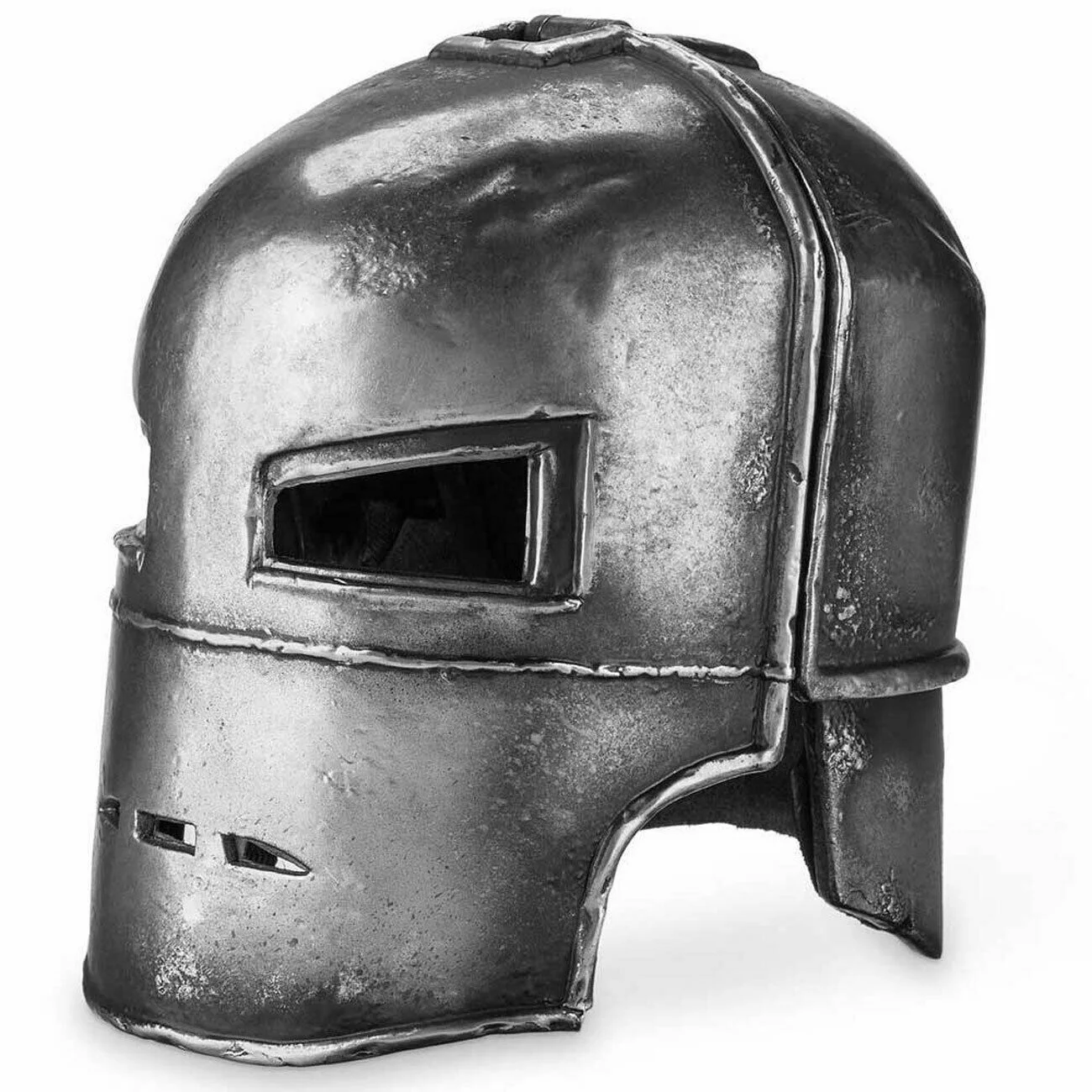 1/1 Scale Iron Man MK1 Helmet Prop Cosplay Model Full Metal Wearable Statue Gift, image 3