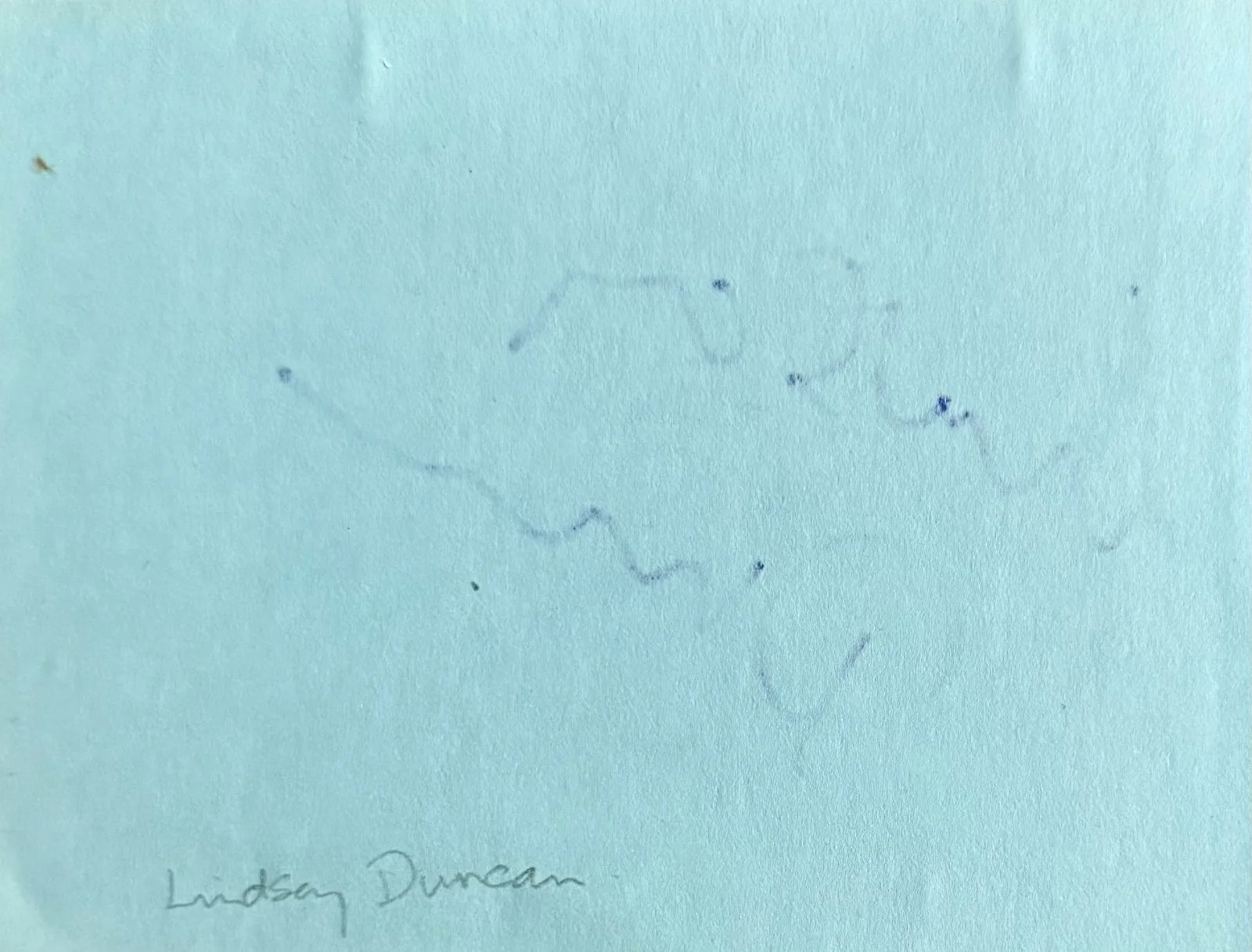 Lindsay Duncan — LINDSAY DUNCAN Signed Autographed 4"x 5" ALBUM PAGE Under the Tuscan Sun BIRDMAN, изображение 4