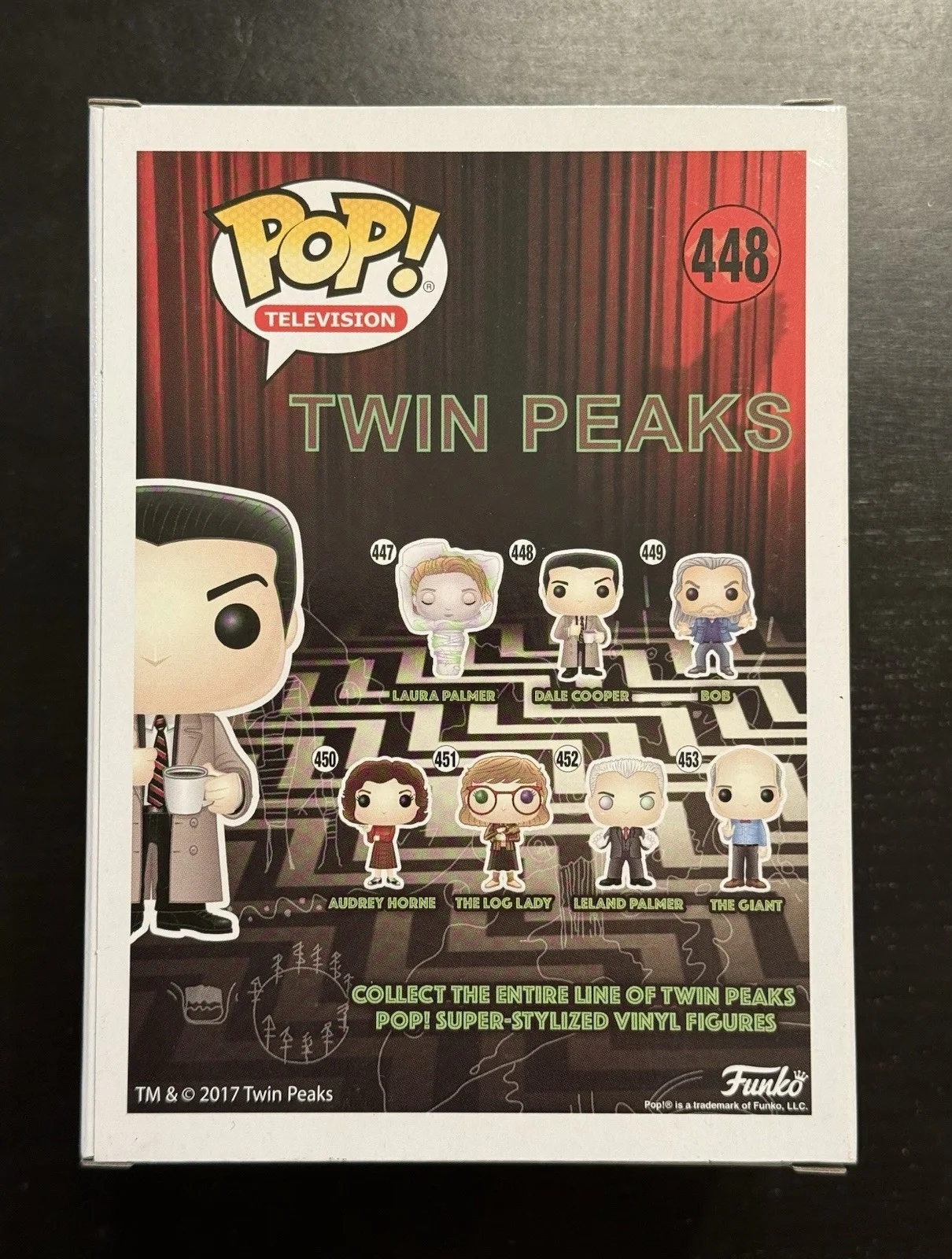 Kyle MacLachlan — KYLE MACLACHLAN SIGNED DALE COOPER TWIN PEAKS FUNKO INSCRIPTION PROOF BECKETT B, image 3