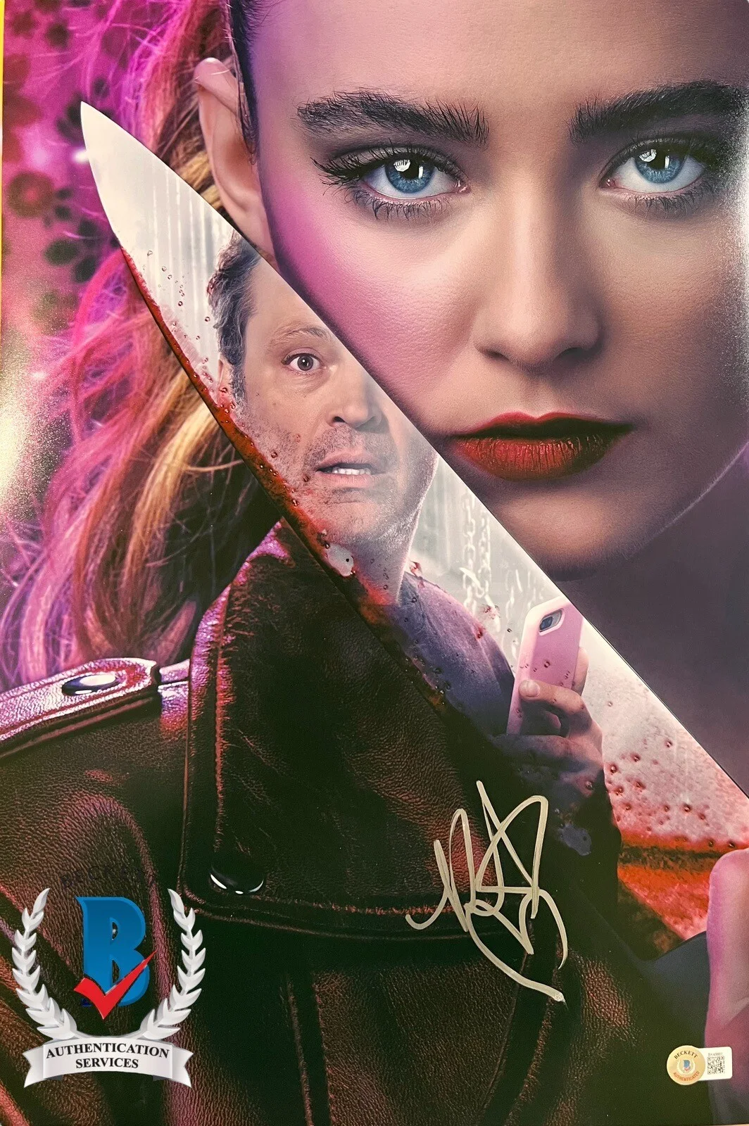 Kathryn Newton — KATHRYN NEWTON SIGNED FREAKY 12x18 PHOTO BECKETT COA BK48661