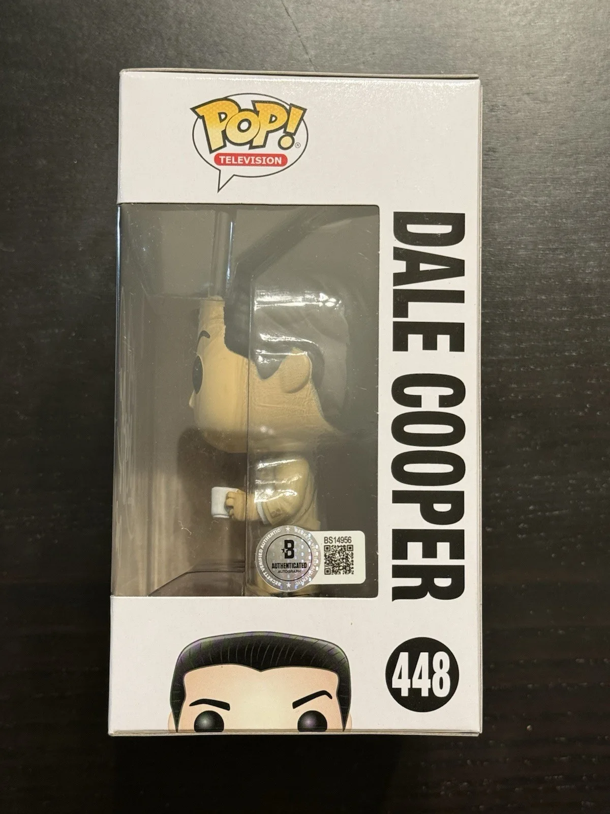 Kyle MacLachlan — KYLE MACLACHLAN SIGNED DALE COOPER TWIN PEAKS FUNKO INSCRIPTION PROOF BECKETT A, image 5