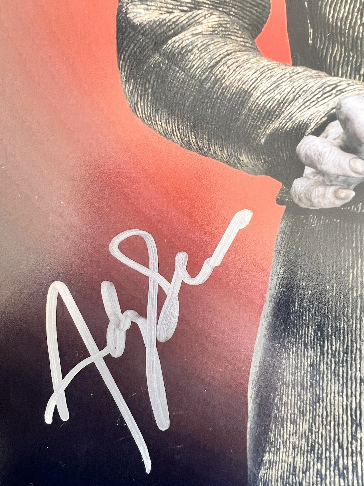 Andy Serkis — ANDY SERKIS SIGNED 11x14 PHOTO SNOKE STAR WARS THE LAST JEDI PSA /DNA, image 2