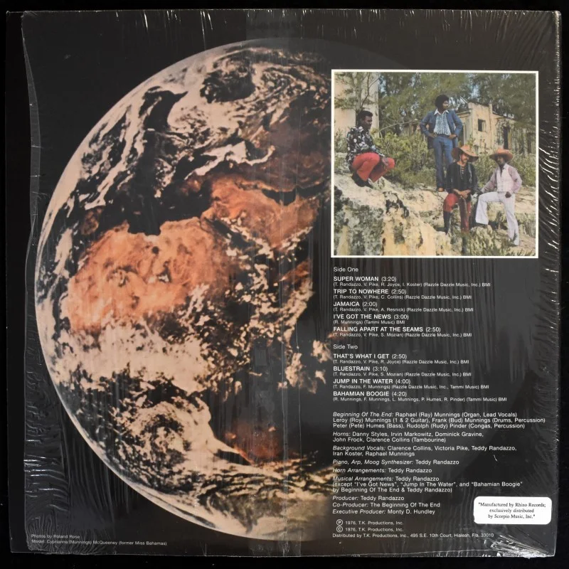 The Beginning Of The End – Beginning Of The End [LP] (2000 Rhino Records Pressin, изображение 4