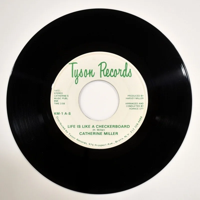 Catherine Miller – You've Been Hunchin' All Night / Checkerboard (7"), изображение 3