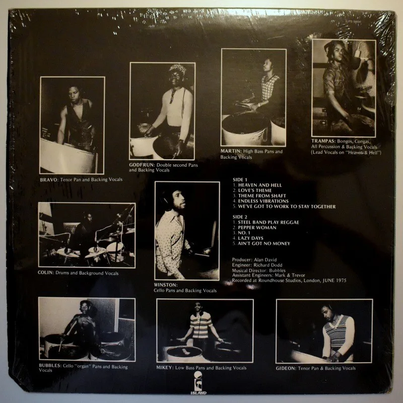 20th Century Steel Band - Warm Heart Cold Steel [LP], image 4