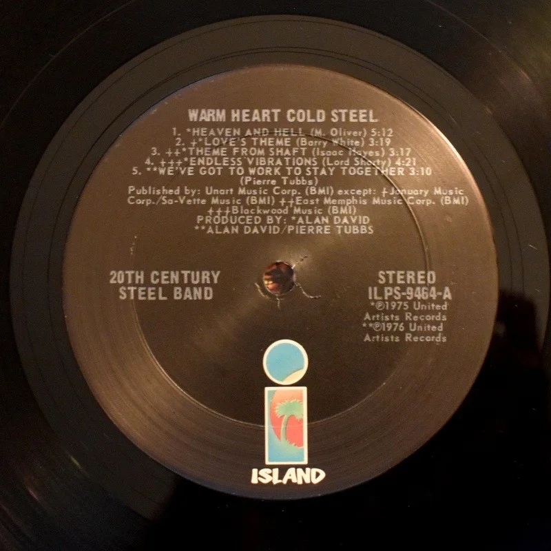 20th Century Steel Band - Warm Heart Cold Steel [LP], image 5