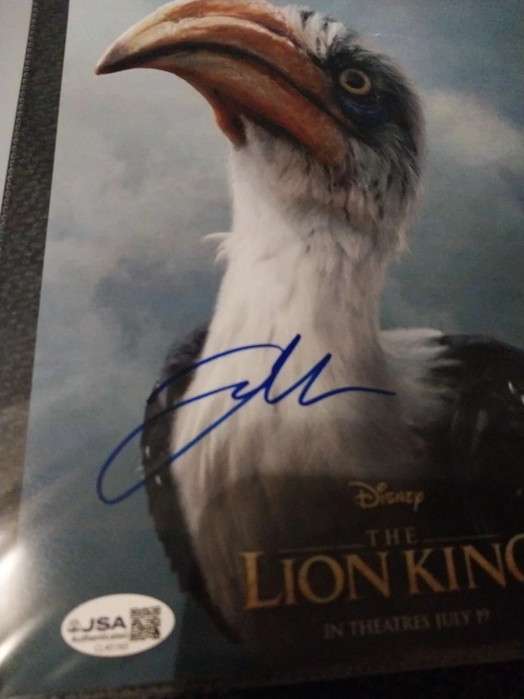 John Oliver — John Oliver Signed 8x10 Photo Comedian JSA Certified The Lion Movie, изображение 2