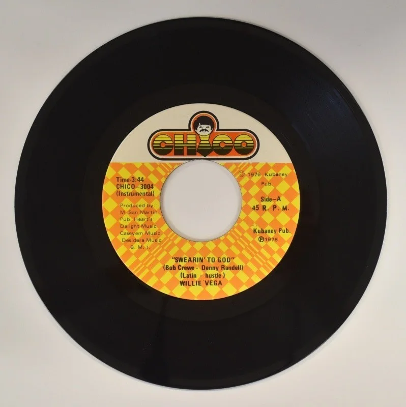 Willie Vega - Swearin' To God / Perfidia (7" Vinyl), image 2