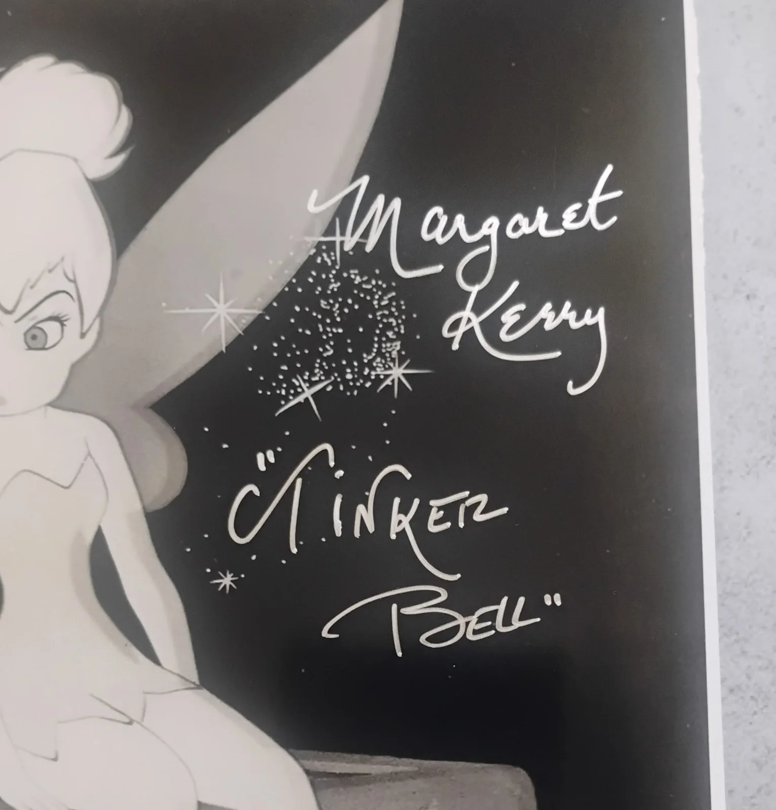 Margaret Kerry Hand Signed 8x10 Photo COA Tinker Bell NO US TARIFFS, image 3