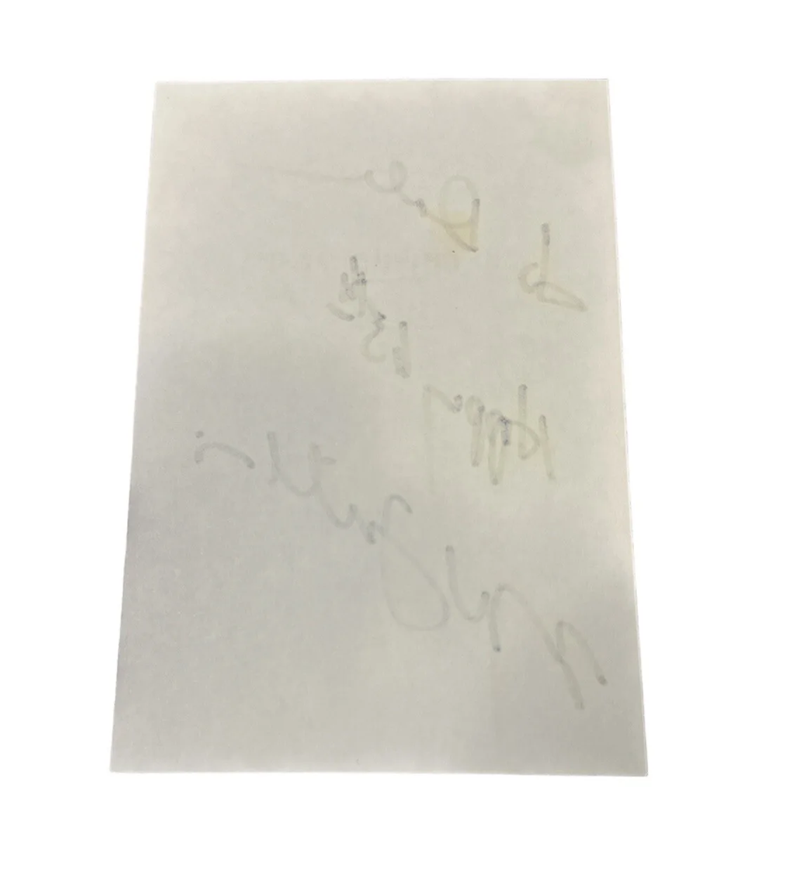 Mel Tillis Signed Autograph 6x8 Handwritten Page Cut! Country Music Legend!, изображение 2
