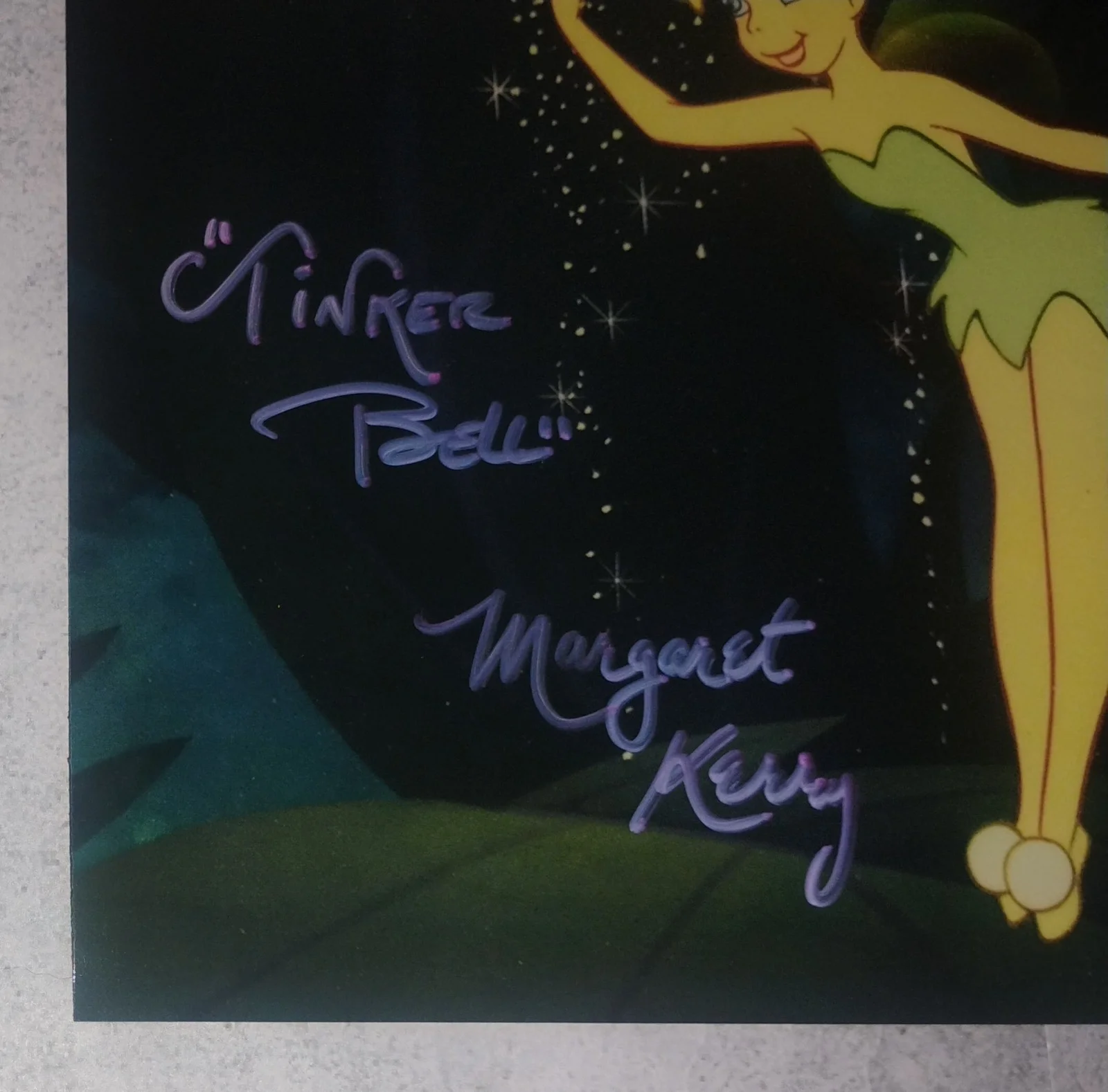 Margaret Kerry Hand Signed 8x10 Photo COA Tinker Bell NO US TARIFFS, image 3