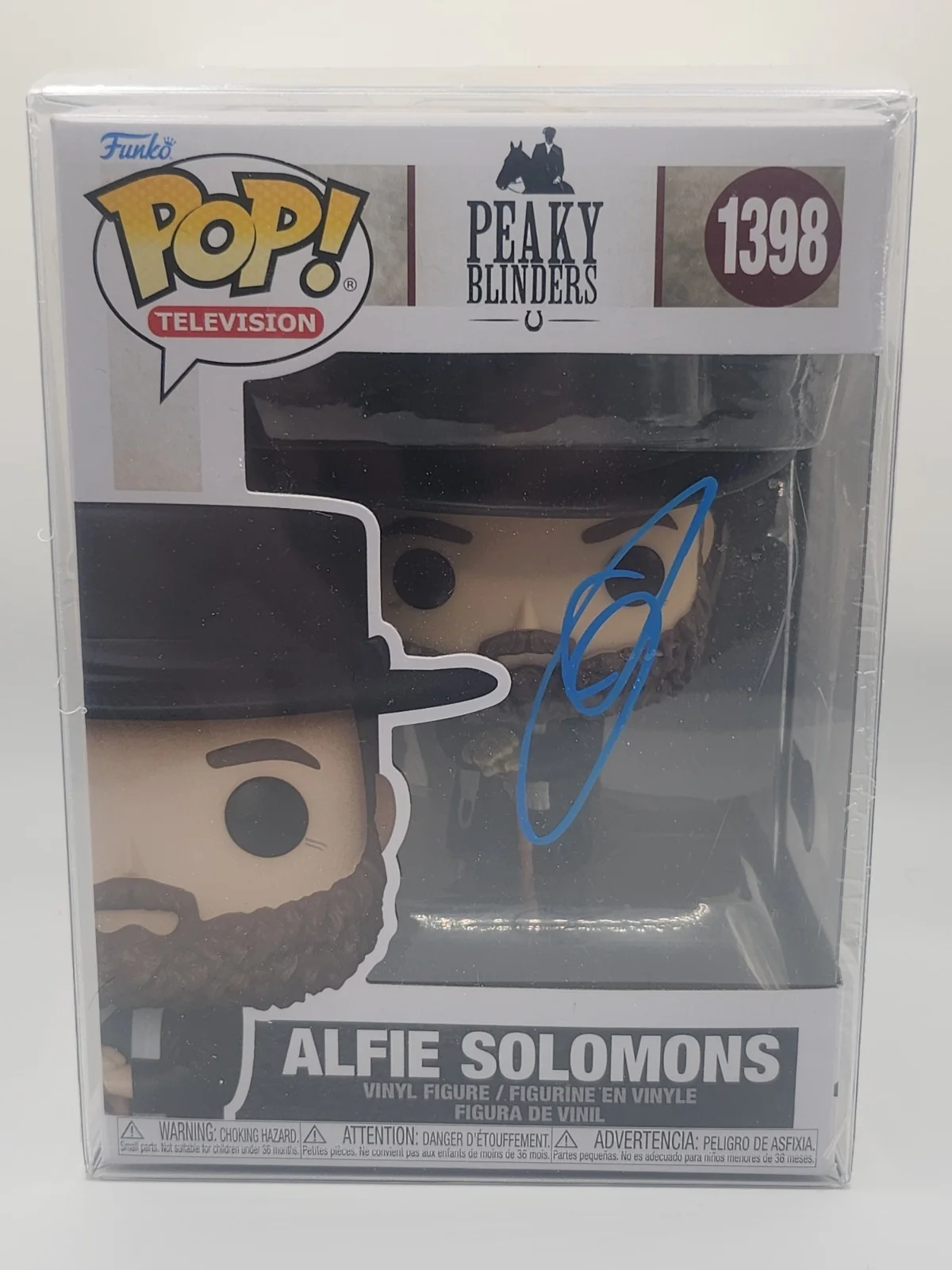 Tom Hardy — Tom Hardy Signed Autograph Peaky Blinders Funko Pop 1398 Beckett BAS