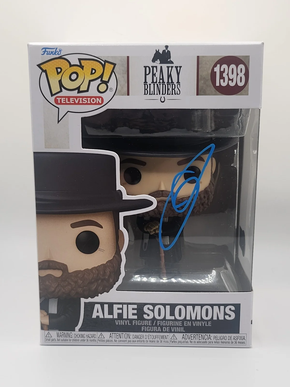 Tom Hardy — Tom Hardy Signed Autograph Peaky Blinders Funko Pop 1398 Beckett BAS, image 2