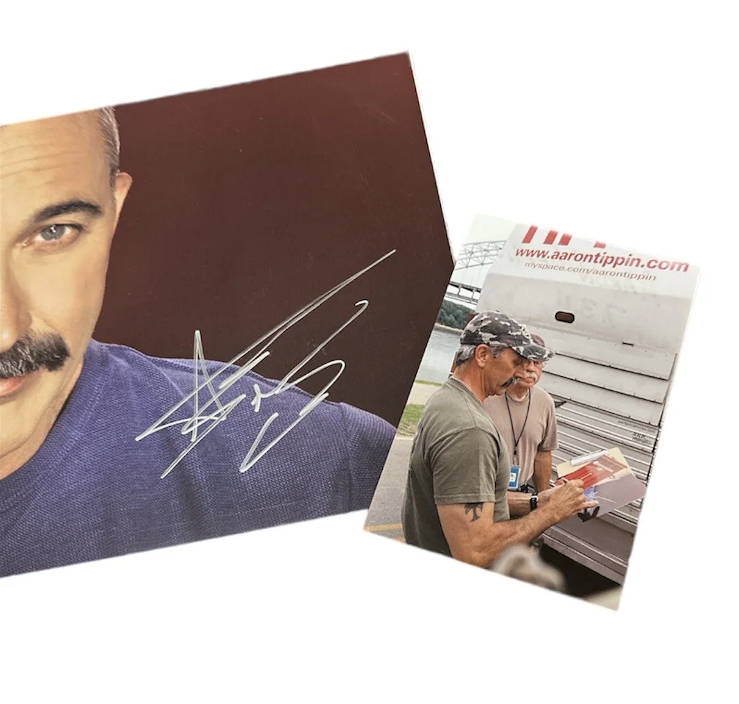 Aaron Tippin Signed Autograph 8.5x11 Photo! Country Music Star! With Exact Proof, изображение 2