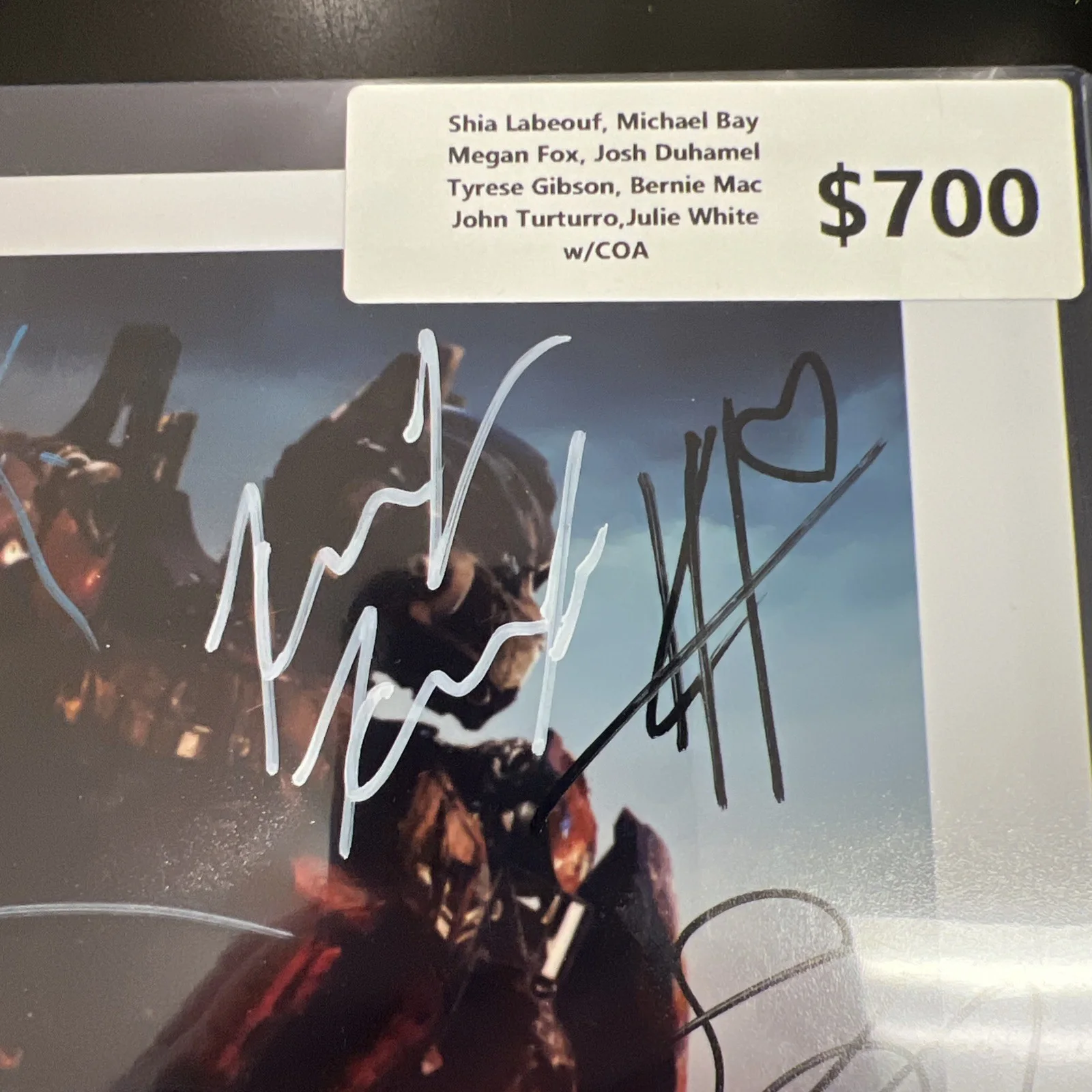 Transformers Movie Signed 8 X 10 Photo With Certificate Of Authenticity, image 4