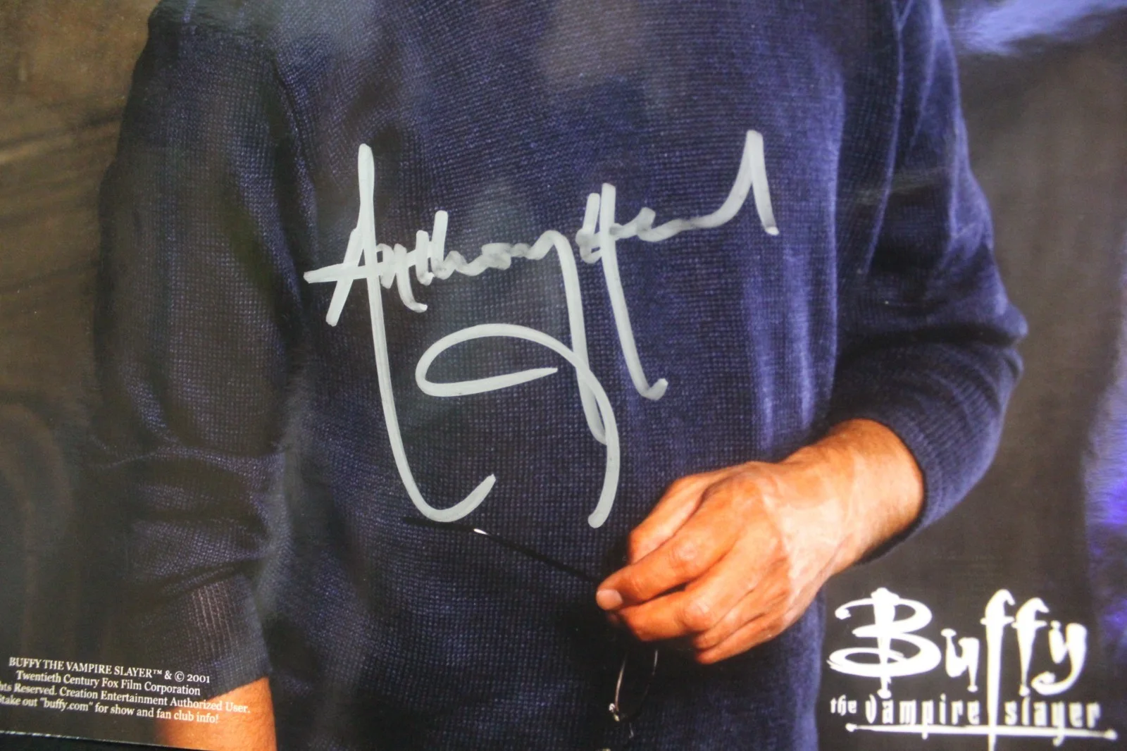 Anthony Head — Signed Photo - 8x10 - Anthony Head - Buffy The Vampire Slayer, Giles +COA, изображение 3