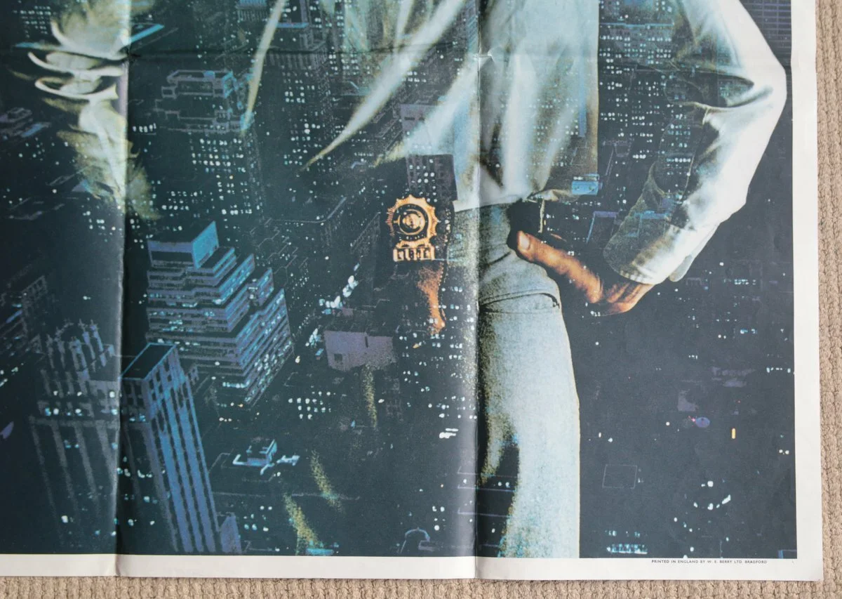 Vintage Film Poster Prince of the City Sidney Lumet Treat Williams 1981, изображение 3