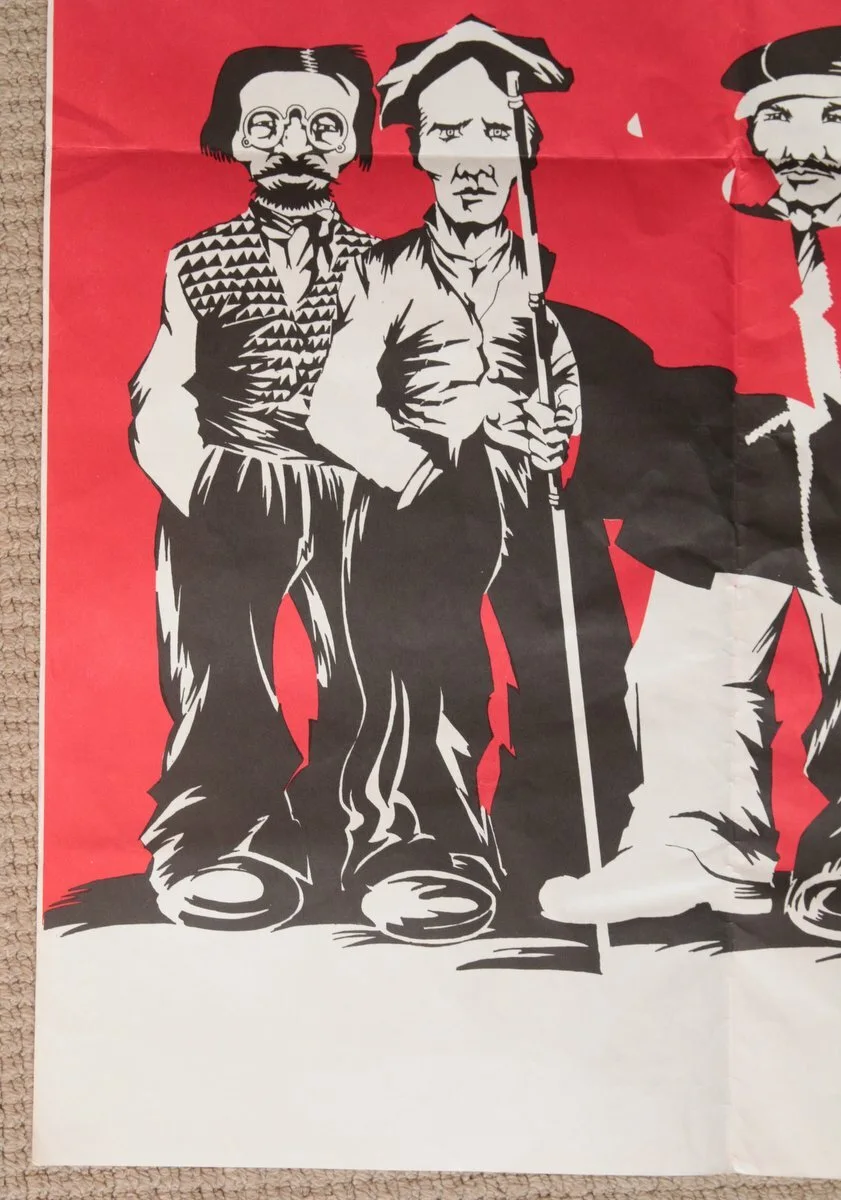 Vintage Poster La Cecilia - An Experience in Anarchy - Zarate Design Comolli, image 4