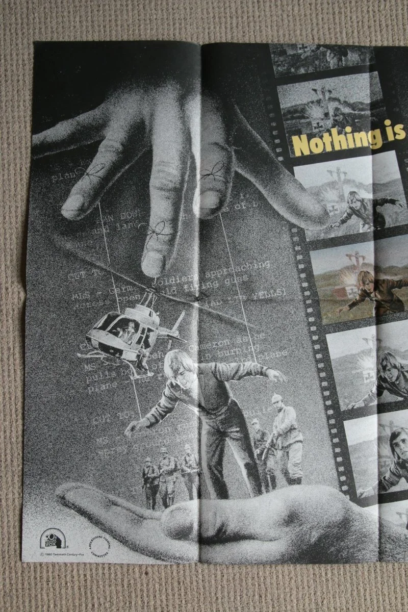Vintage Film Poster The Stunt Man Peter O'Toole Richard Rush, изображение 2