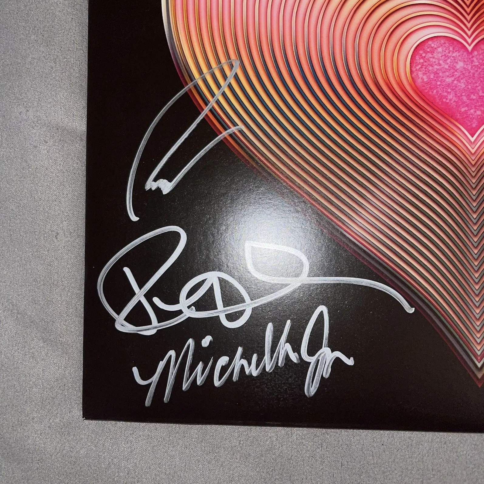 The cannons- Hearbeat highway vinyl signed on cover, image 3