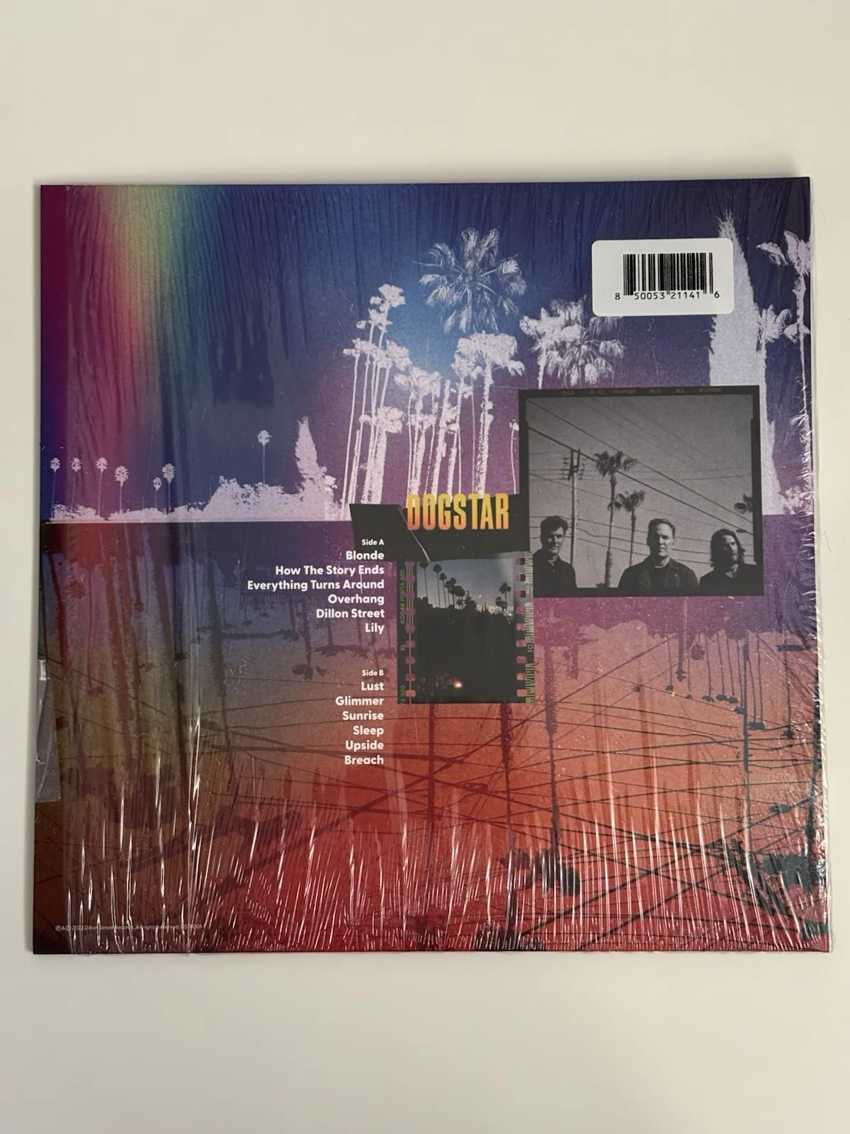 Dogstar Somewhere Between the Palm Trees and Powerlines LP + Photo Signed JSA, изображение 4