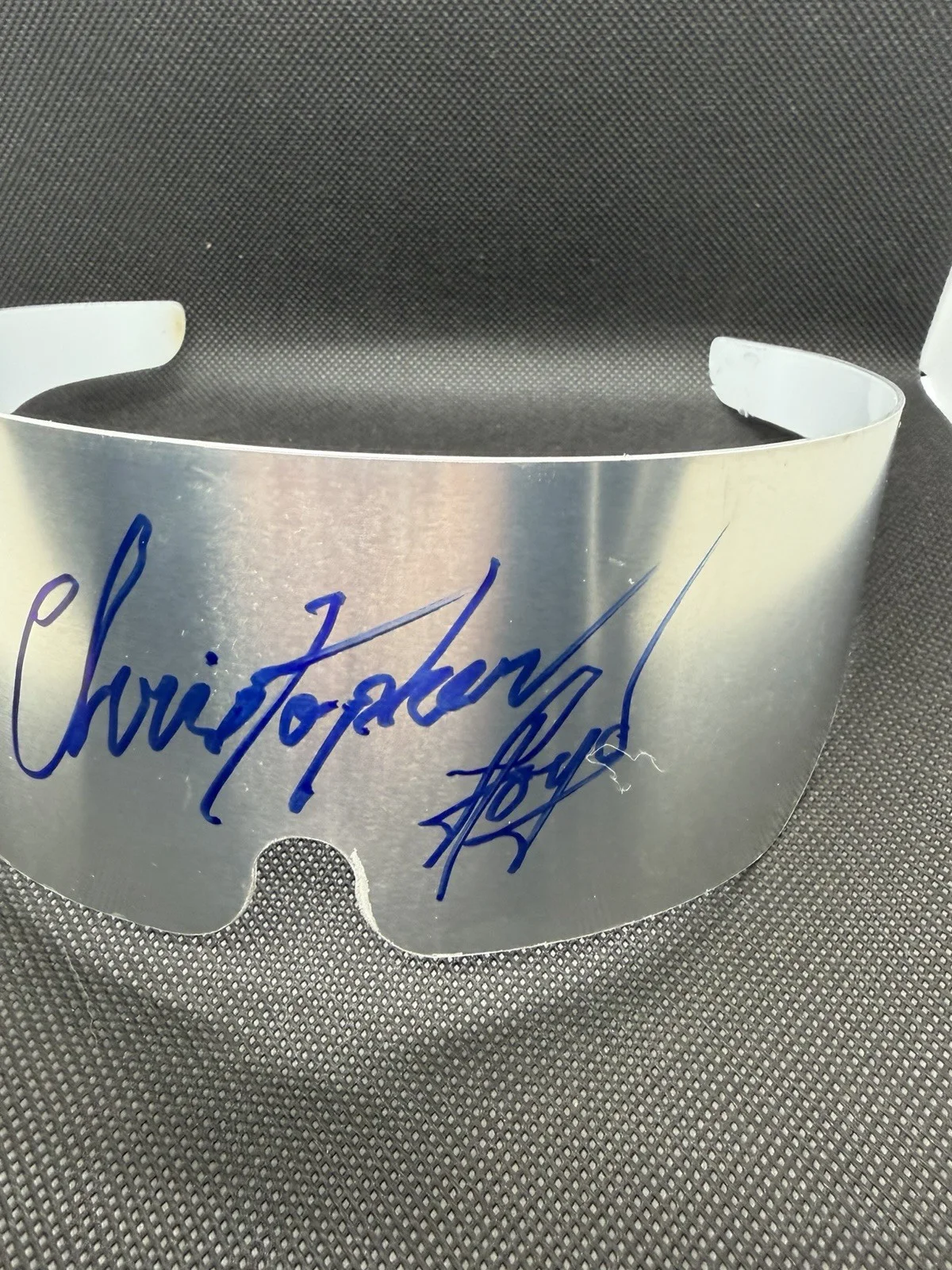 Christopher Lloyd — Christopher Lloyd Signed Doc Brown Glasses Back to the Future 2 Prop Autograph, image 2