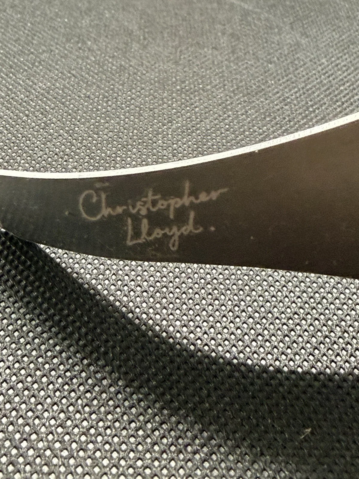 Christopher Lloyd — Christopher Lloyd Signed Doc Brown Glasses Back to the Future 2 Prop Autograph, image 4