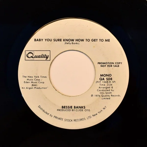 Bessie Banks - Baby You Sure Know How To Get To Me, image 3