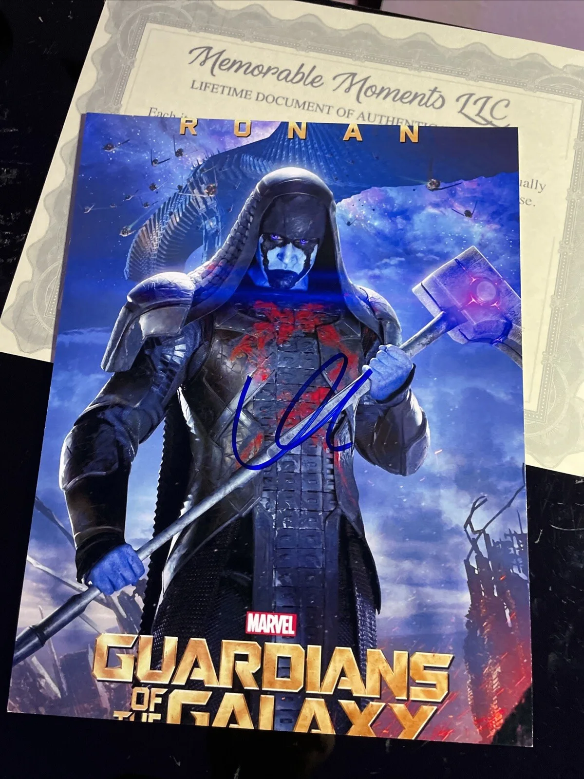 Lee Pace — LEE PACE AUTOGRAPH Photograph Picture COA signed photo marvel Art RONIN P1, изображение 5