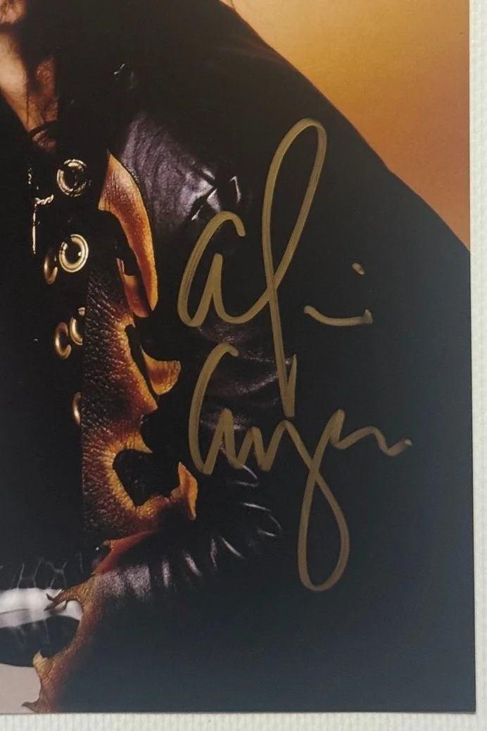 JSA signed 8"x 10" ALICE COOPER autographed COLOR PHOTO with Skull, image 2