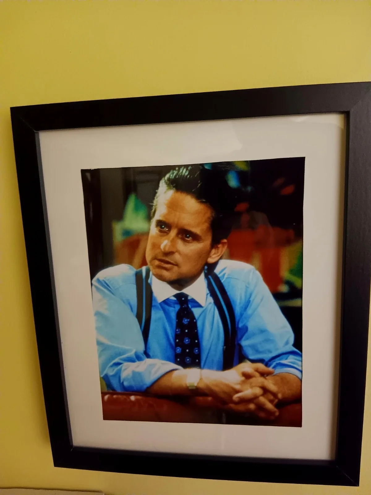 Actor Micheal Douglas As Gorden Geeko In Wall Street 8x10 Glossy Photo -Unframed, изображение 3