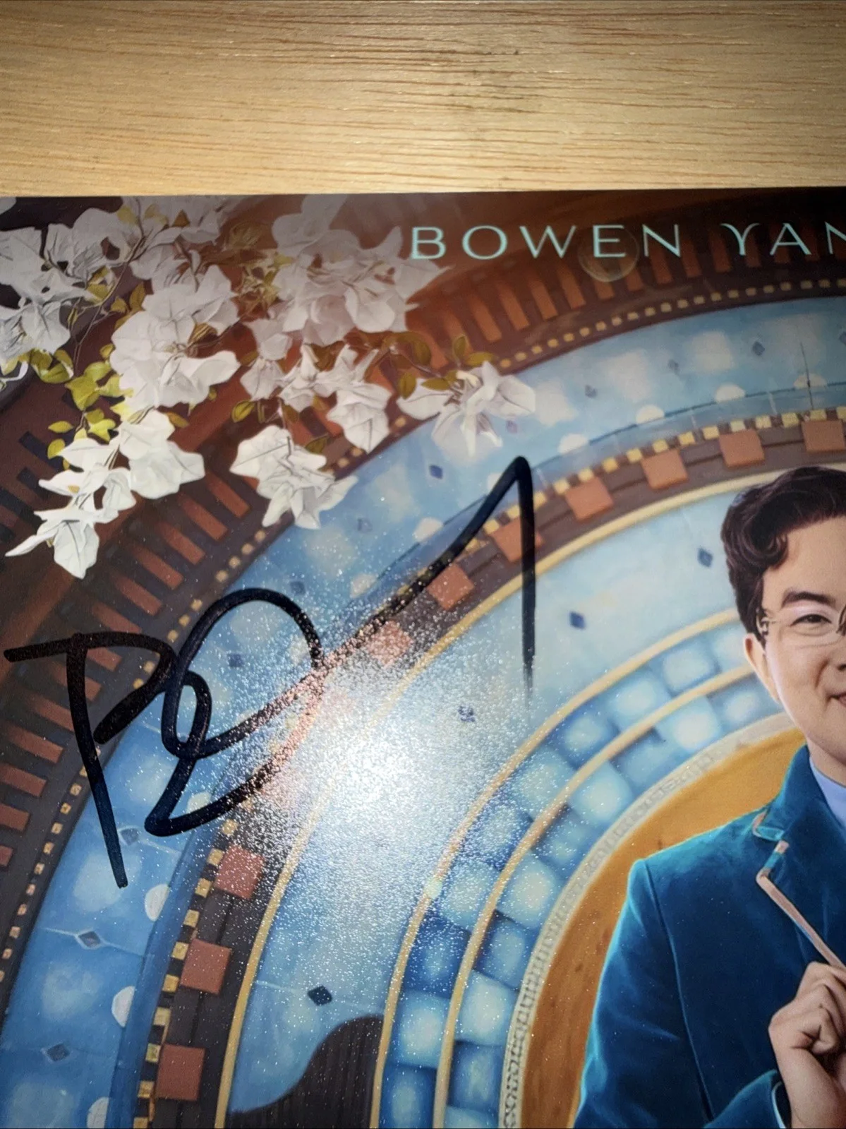 Bowen Yang — Bowen Yang signed Wicked Pfannee 8x10 photo autograph ACOA COA, image 2