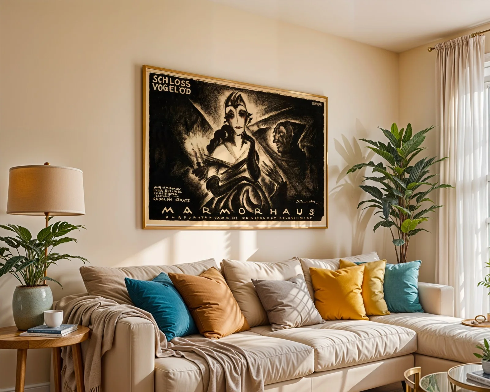 Schloß Vogelöd (The Haunted Castle) - 1921 German Silent Horror 50" x 35", изображение 5
