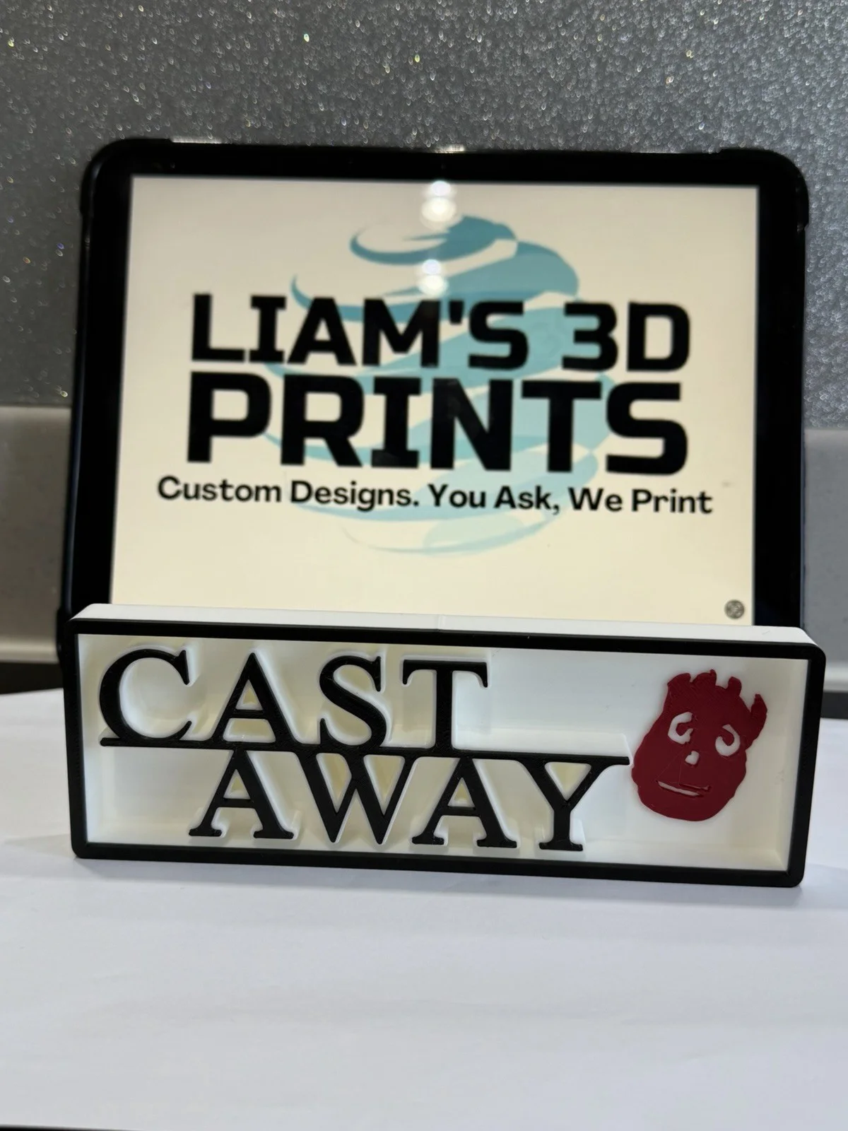 Decorative Cast away Film Logo Sign Display Cinema s 17.5cm L 22cm, изображение 2