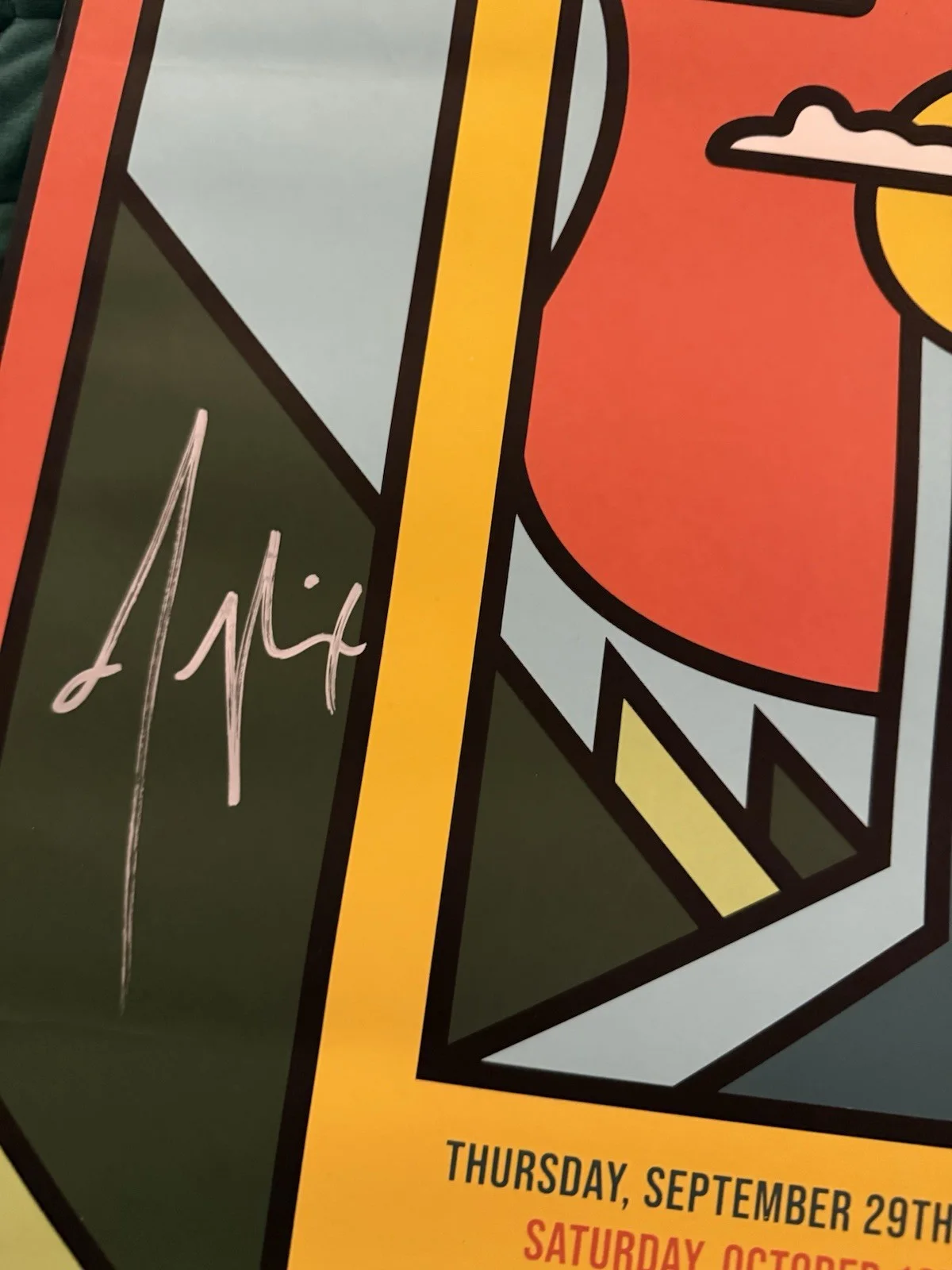 *Signed* Wood Brothers 2022 Tour Poster, image 2