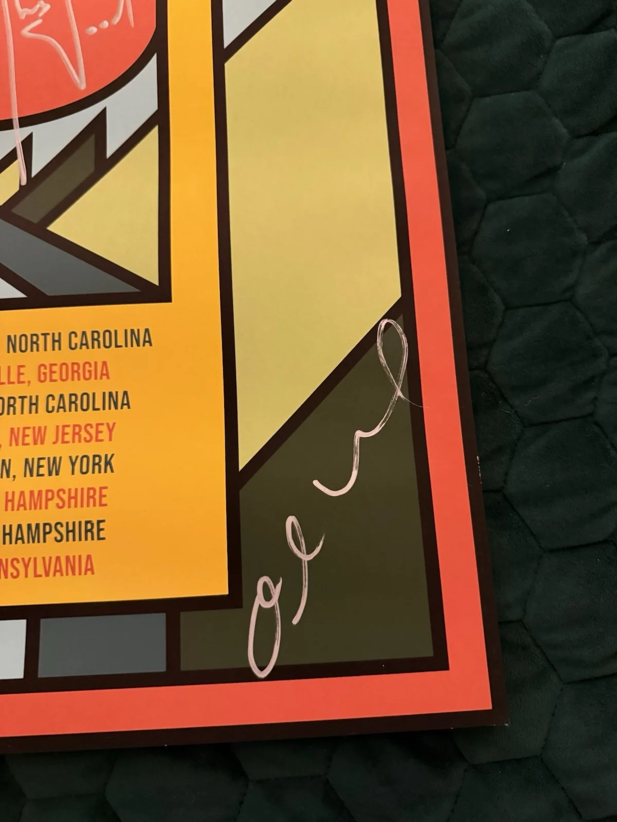 *Signed* Wood Brothers 2022 Tour Poster, image 4