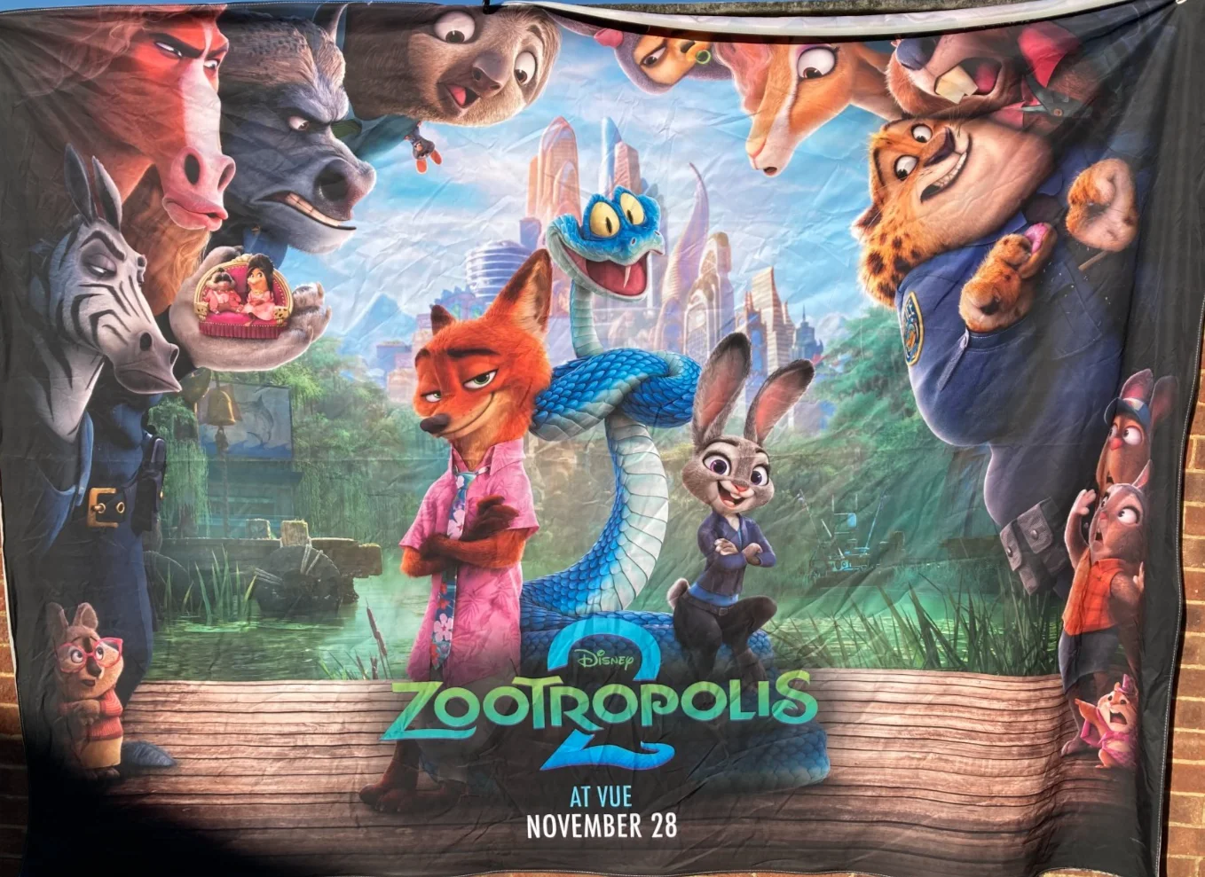 Cinema Banner: ZOOTROPOLIS 2 2025 Idris Elba Shakira Danny Trejo, изображение 2
