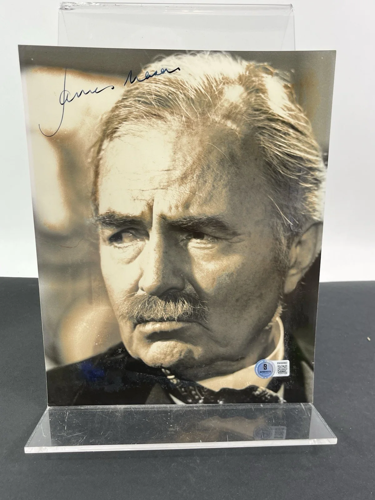 Jason Mason — James Mason Hand Signed 8x10 Photo Beckett Certified 20,000 Leagues , Kubrick, изображение 2