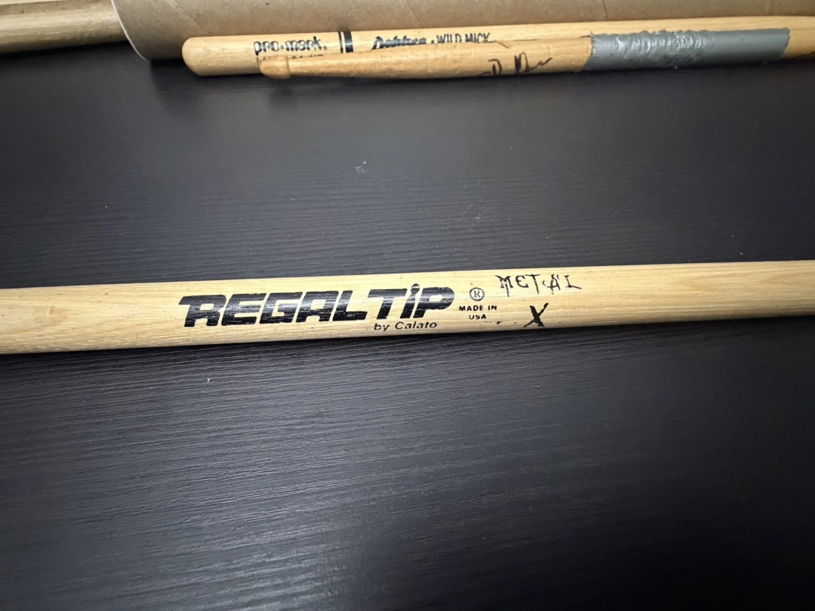 Stryper Robert Sweet 777 Personal Drumstick Regal Tip Metal X, изображение 5