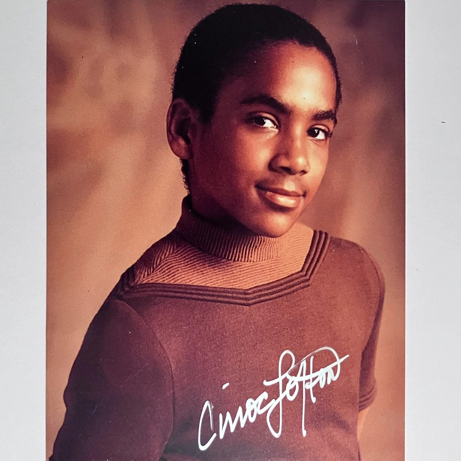 Cirroc Lofton — STAR TREK: DEEP SPACE 9 Signed Photo / CIRROC LOFTON as Jake Sisko / 3.5 x 4.5in, изображение 2