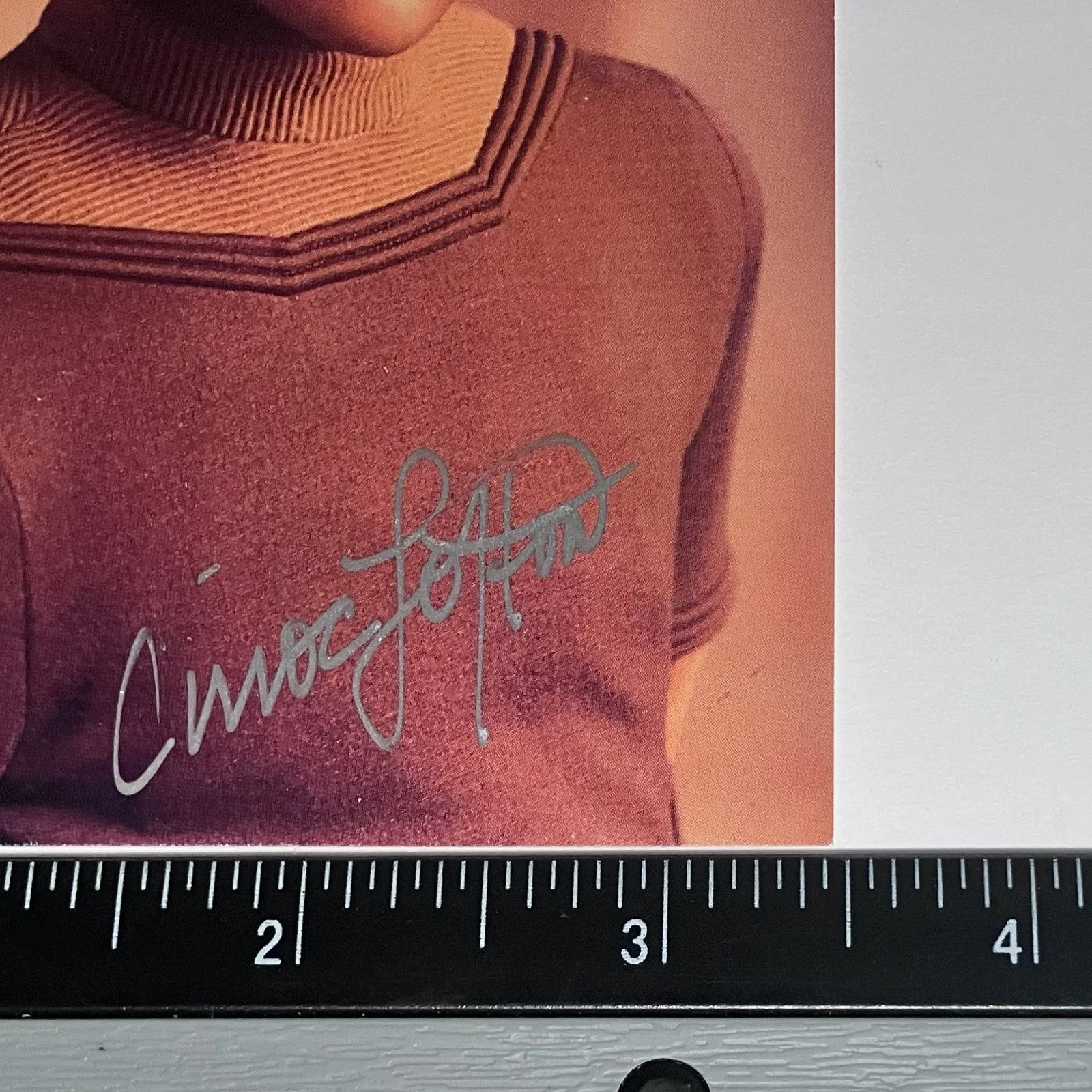 Cirroc Lofton — STAR TREK: DEEP SPACE 9 Signed Photo / CIRROC LOFTON as Jake Sisko / 3.5 x 4.5in, изображение 3