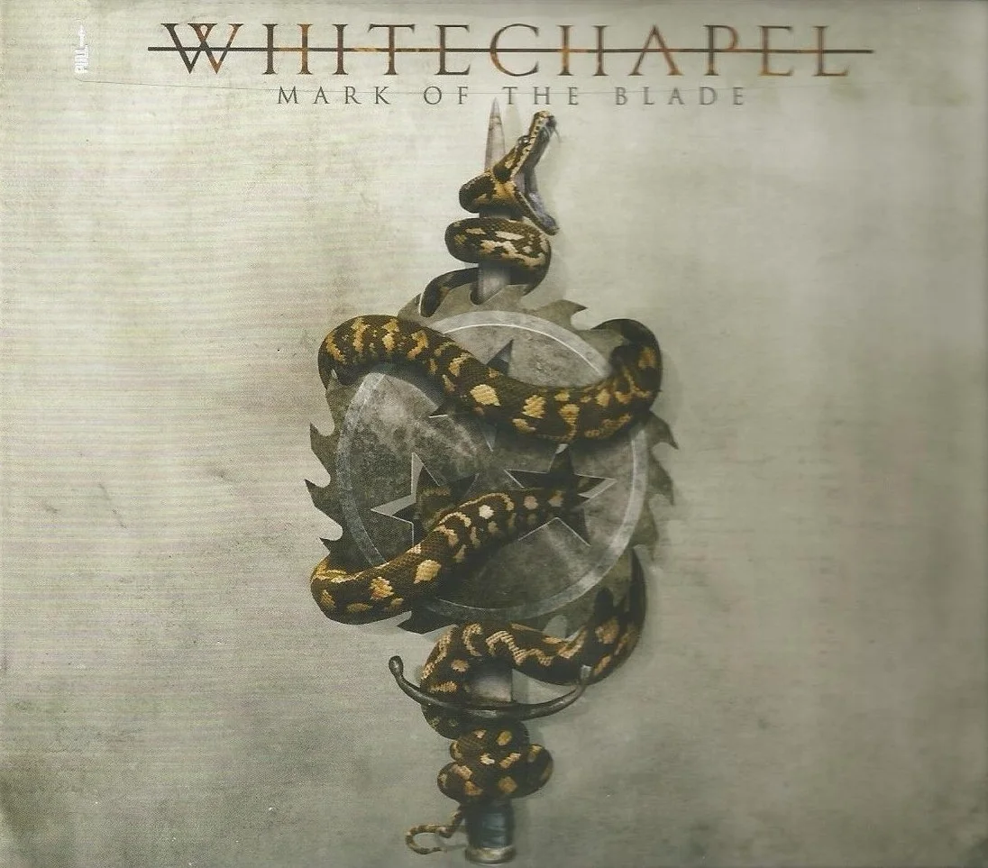 Whitechapel Autographed Mark Of The Blade CD, image 2